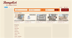 Desktop Screenshot of bangolist.com